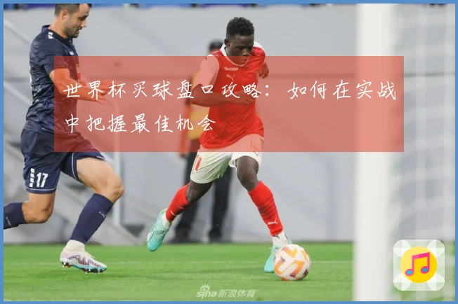 世界杯买球盘口攻略：如何在实战中把握最佳机会